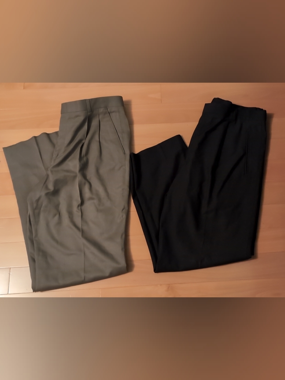 Bundle Of Pleated Trousers